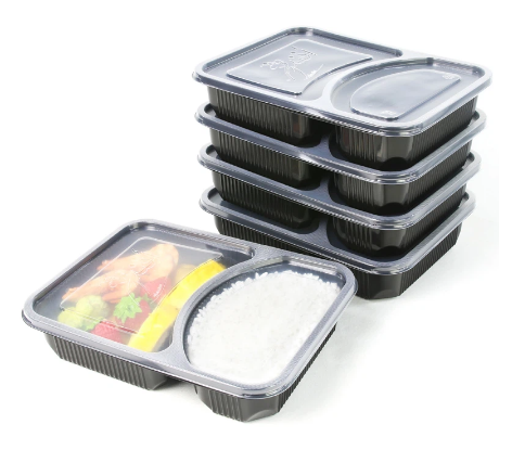 Rectangle Leak Proof Disposable Food Container Box